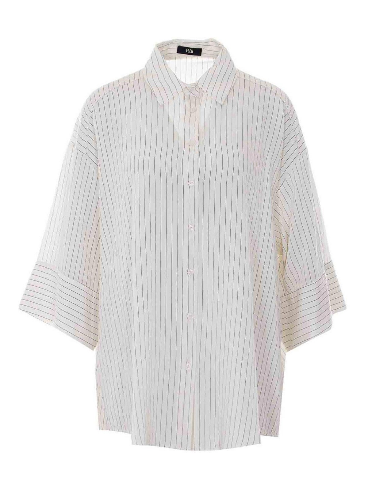 Eleh Cream White Shirt