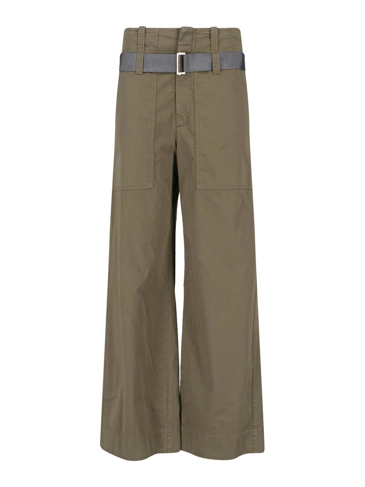 Seafarer Wide Trousers In Green