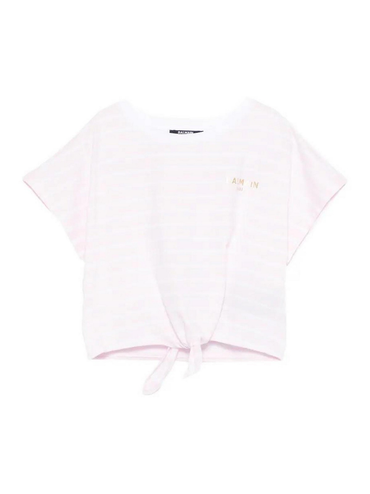 Balmain T-Shirt A Righe