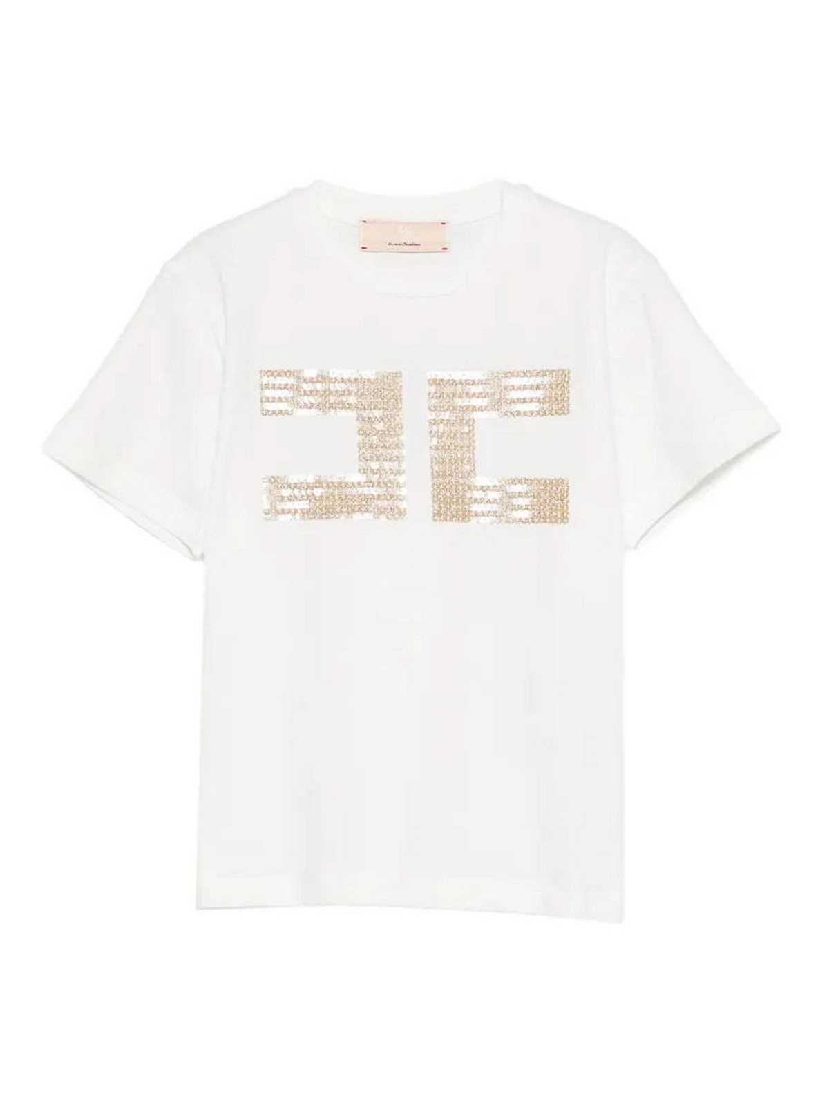 Elisabetta Franchi T-Shirt Con Logo
