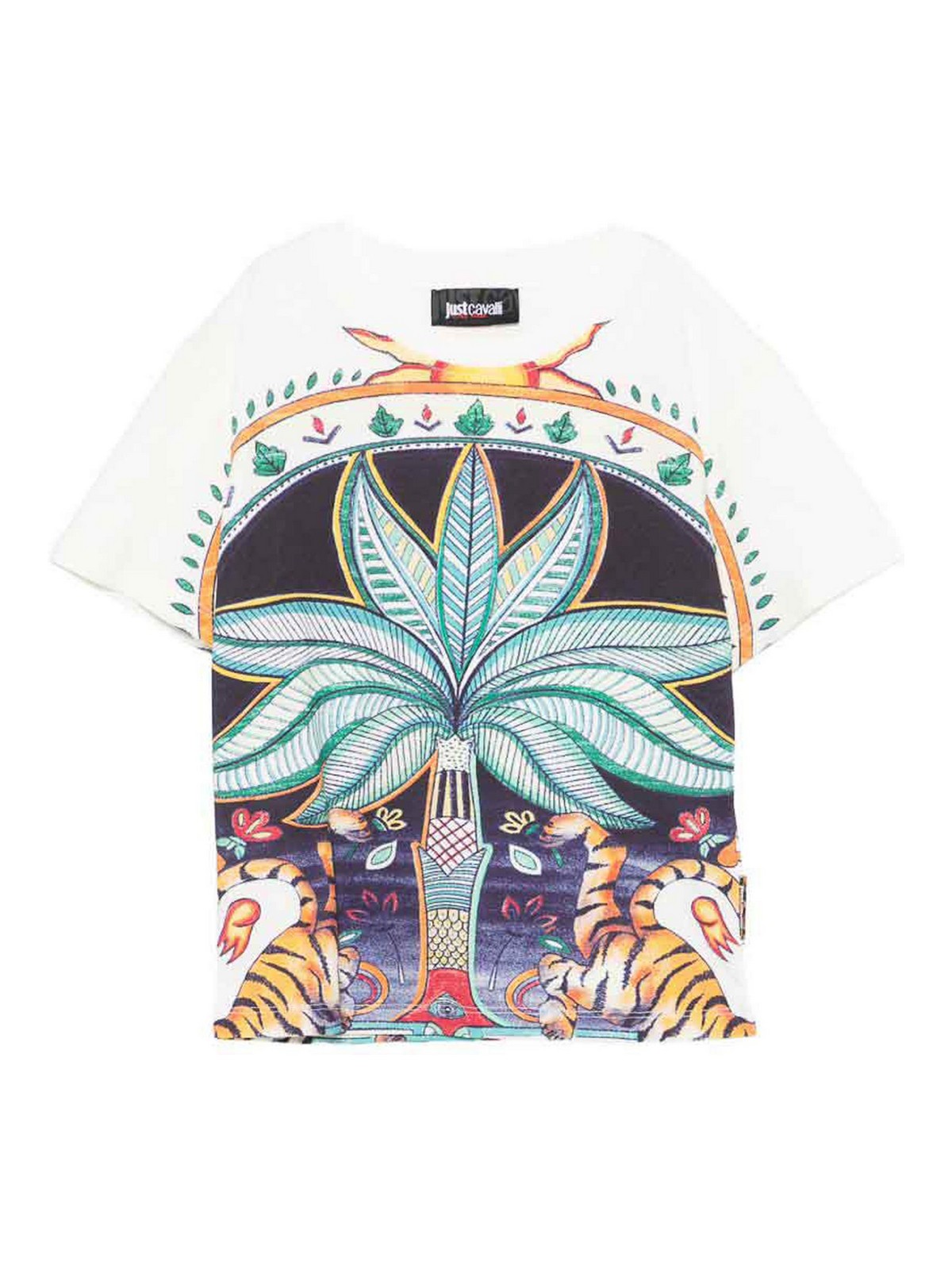 Just Cavalli T-Shirt Con Stampa