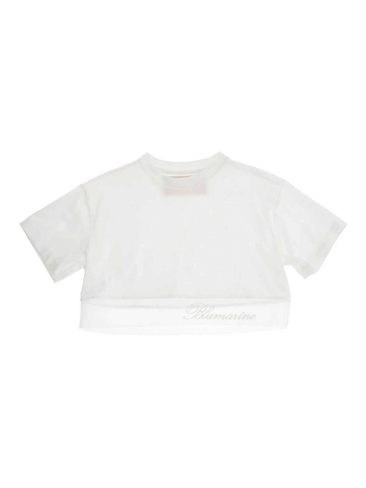 Baby Blumarine T-Shirt Con Inserti