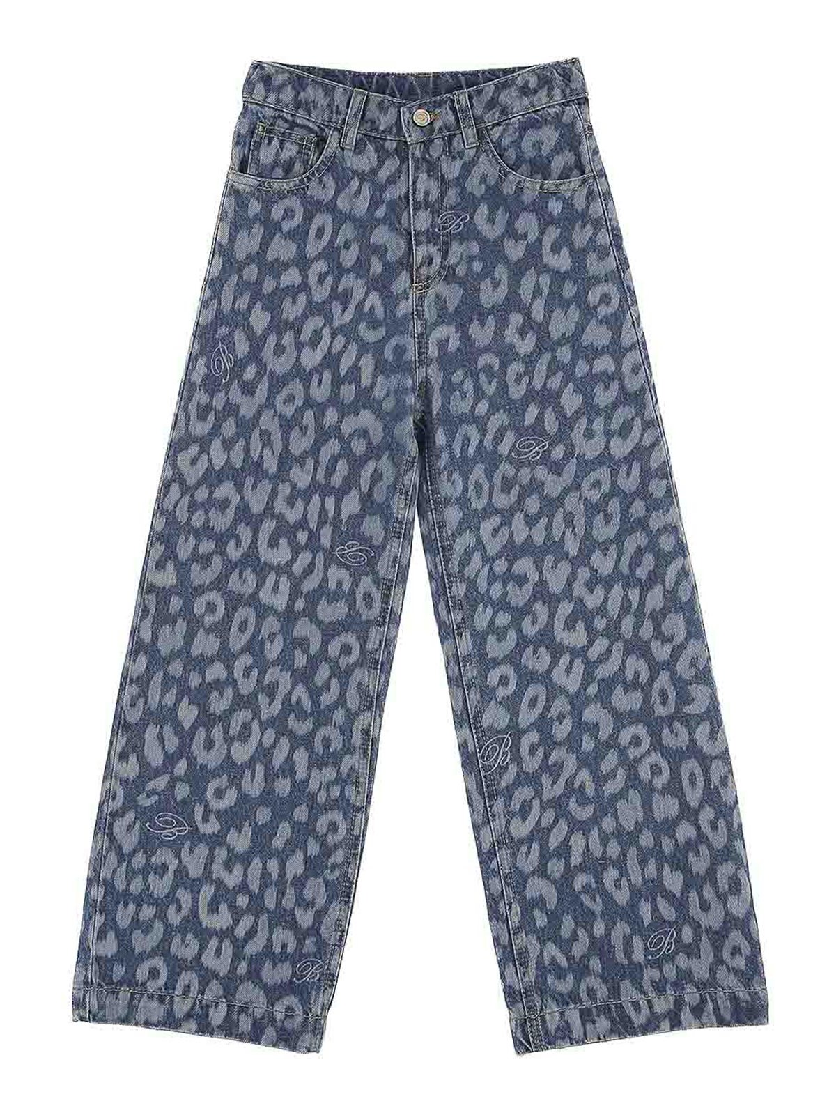 Baby Blumarine Pantaloni Con Stampa