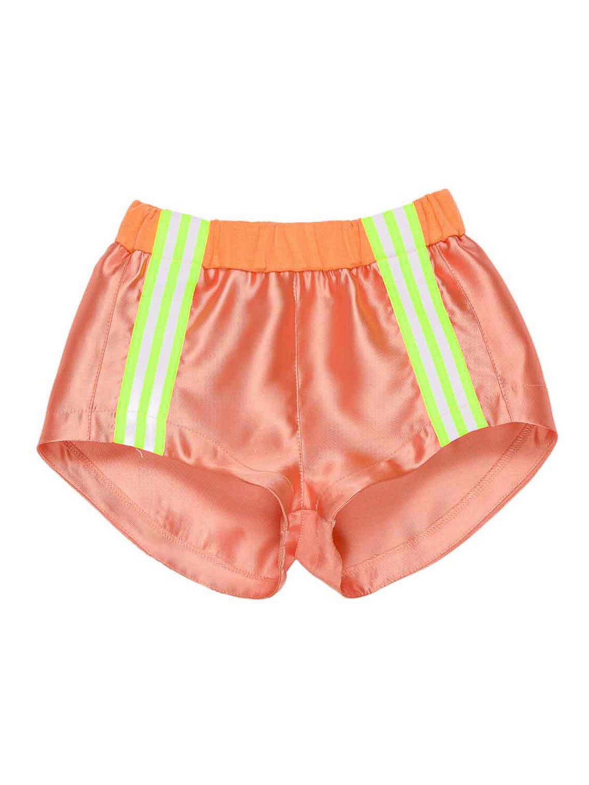 Shorts Con Fasce A Righe