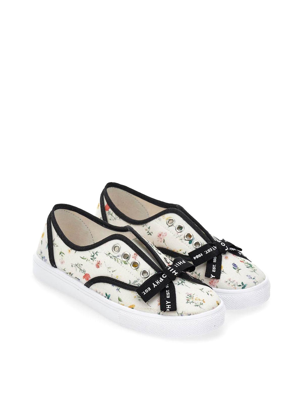Sneakers Con Stampa Floreale