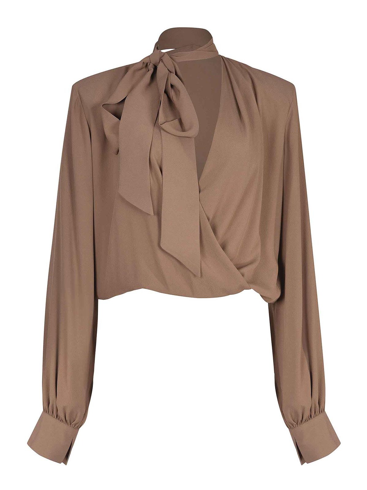 Blusa Realizzata In Misto Seta In Colore