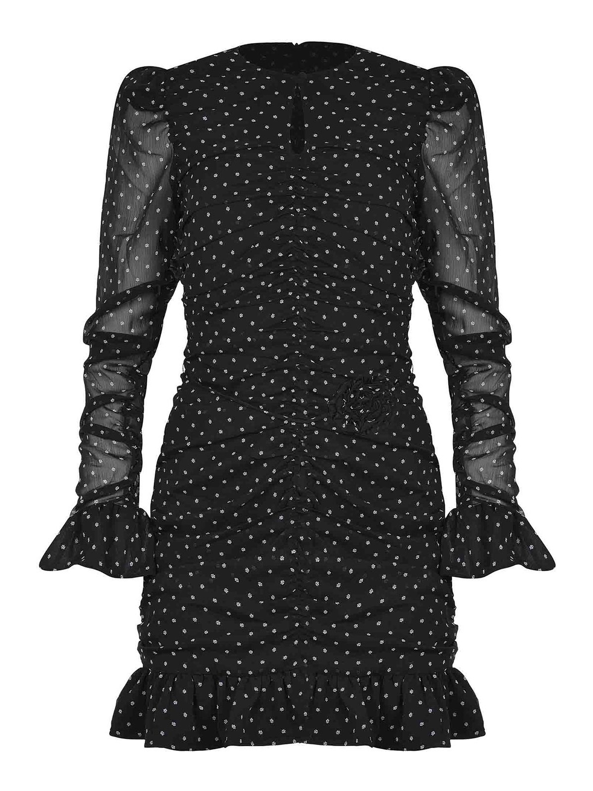 Vestito Realizzato In Chiffon