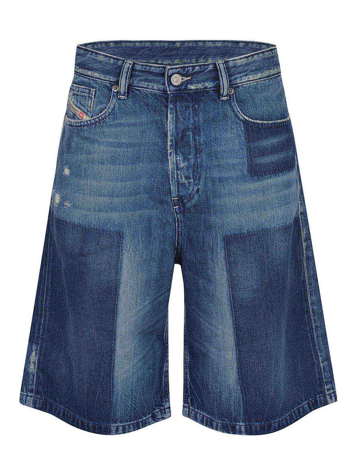 Diesel Bermuda Realizzato In Denim