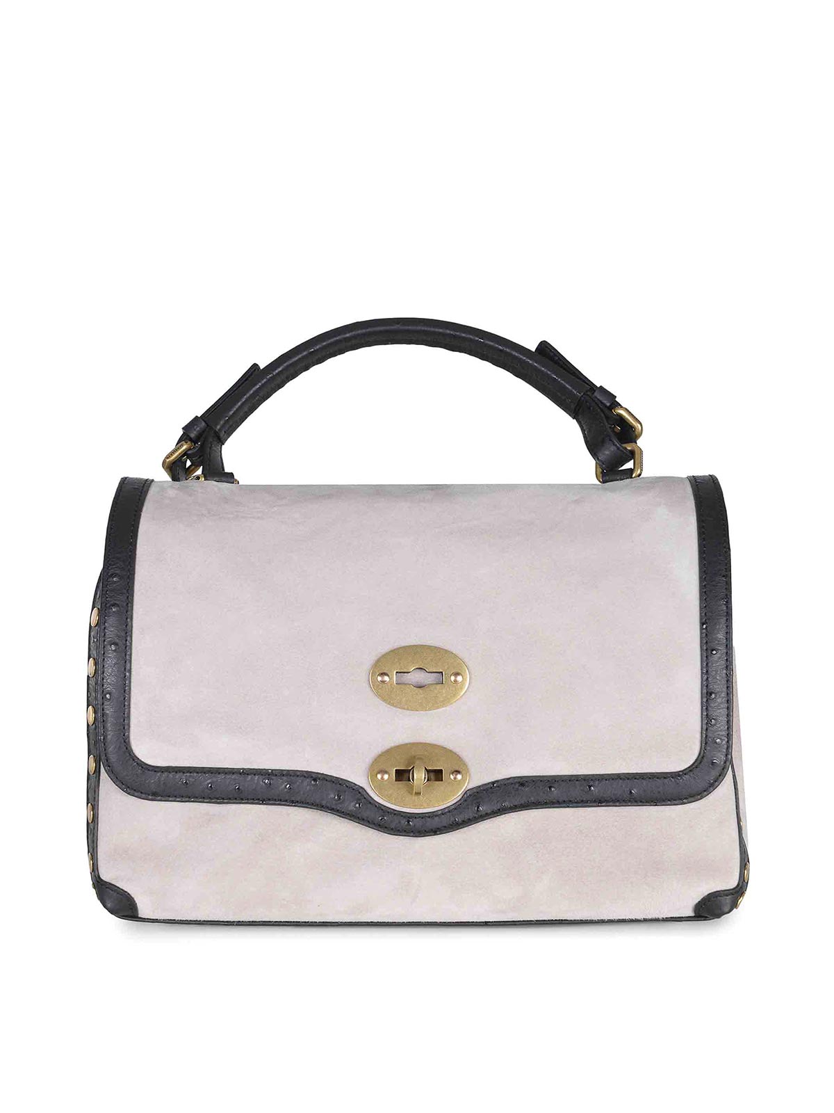 Borsa Realizzata In Pelle Scamosciata