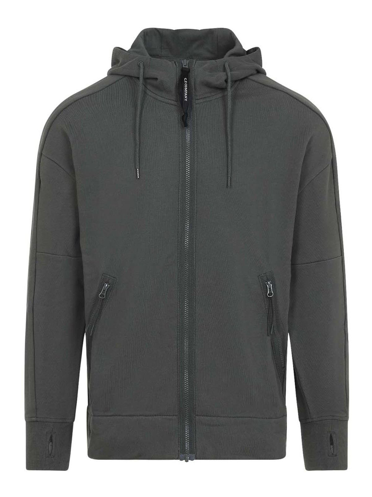 Felpa con cappuccio aperta Cp Company