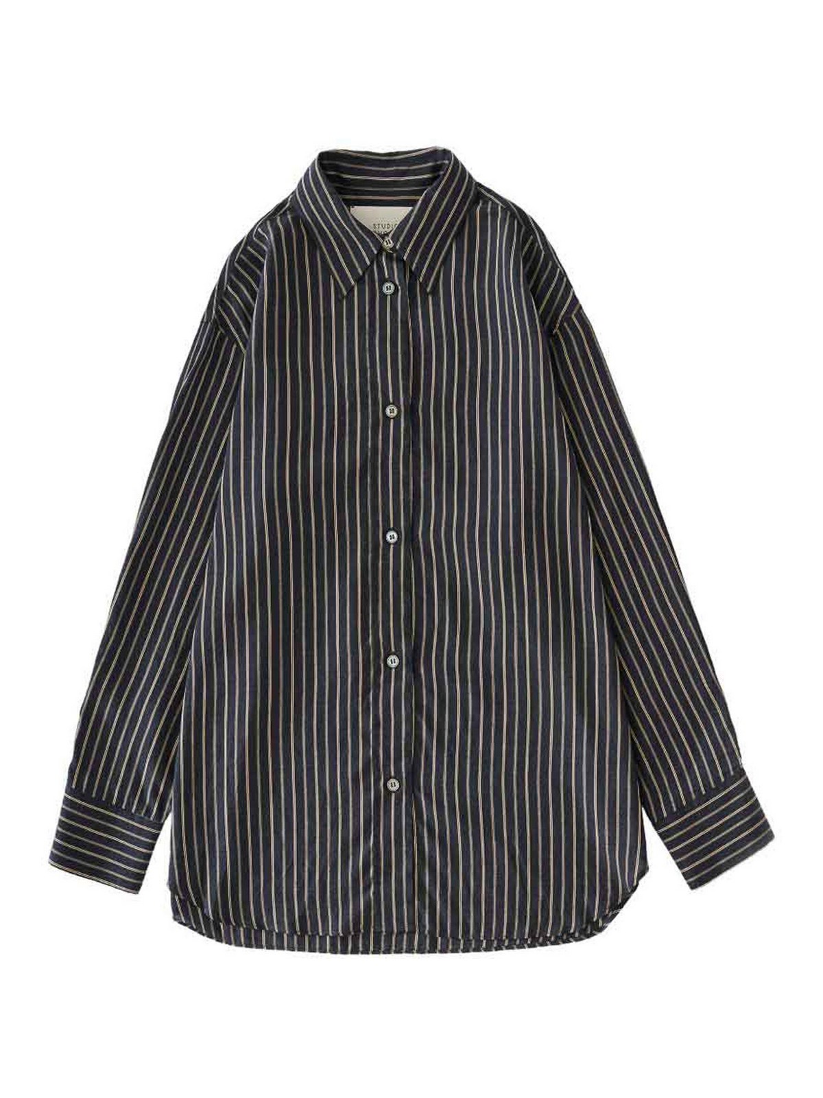 Studio Nicholson Rouen Striped Shirt In Blue