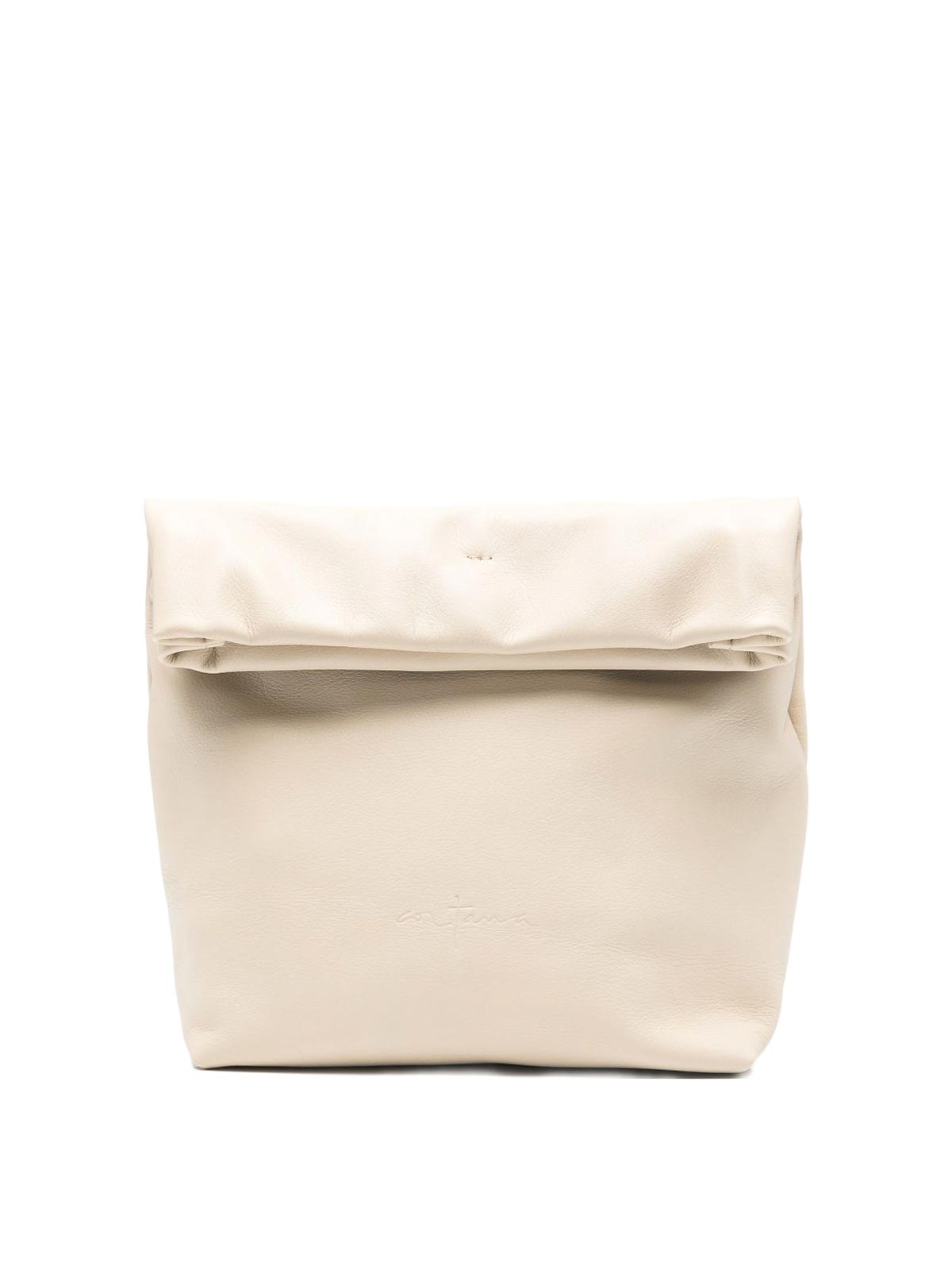 Pochette Delhi piccola in pelle