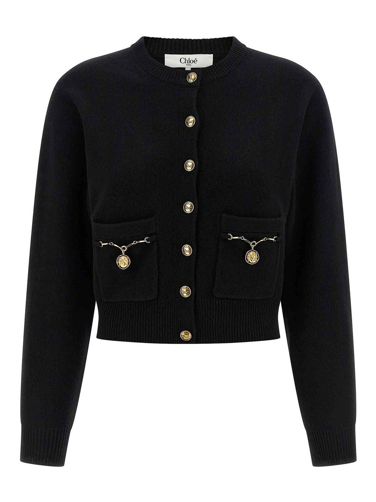 Chloé Cardigan In Black