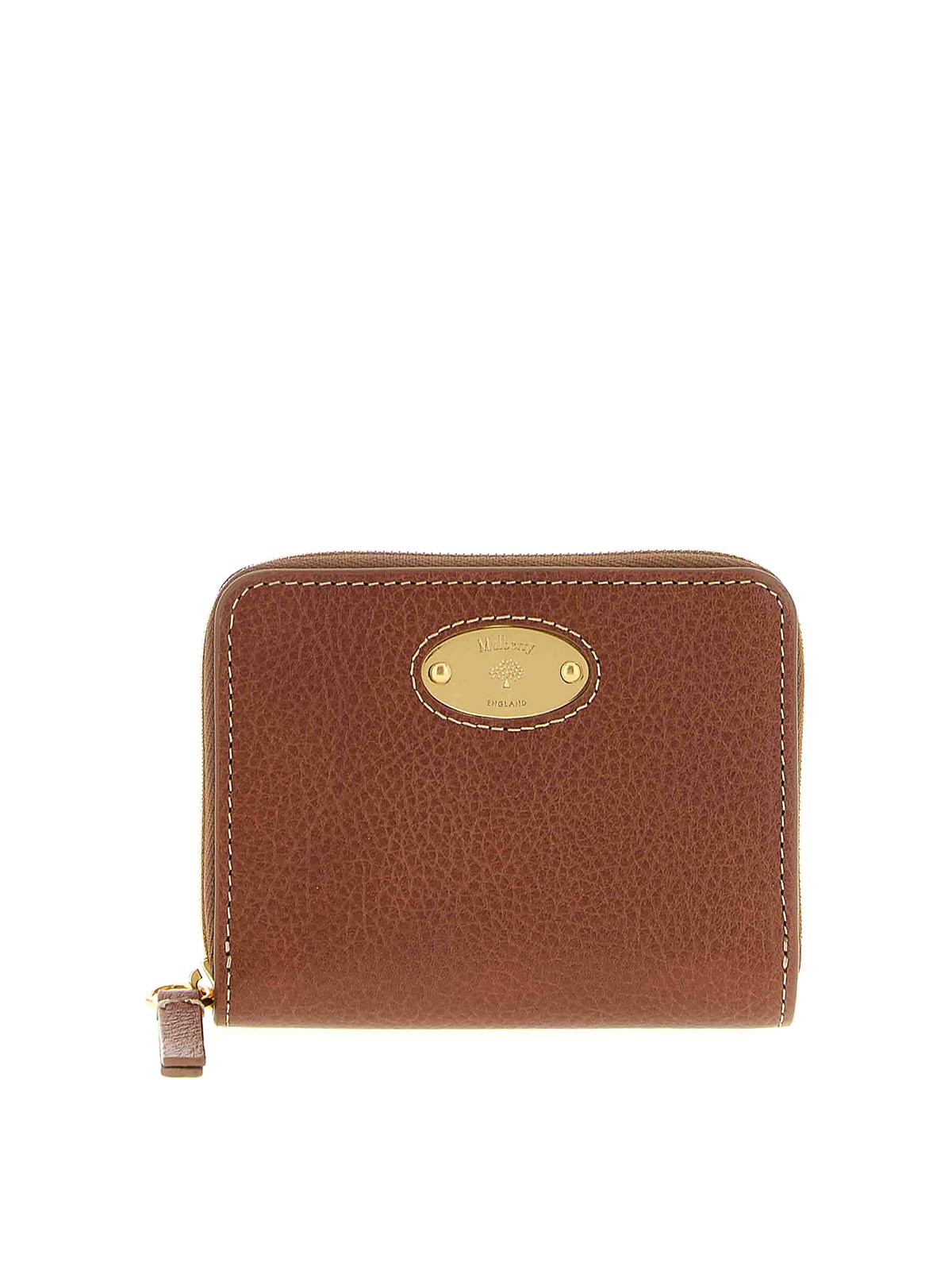 Mulberry Zip Around Wallet In Brown
