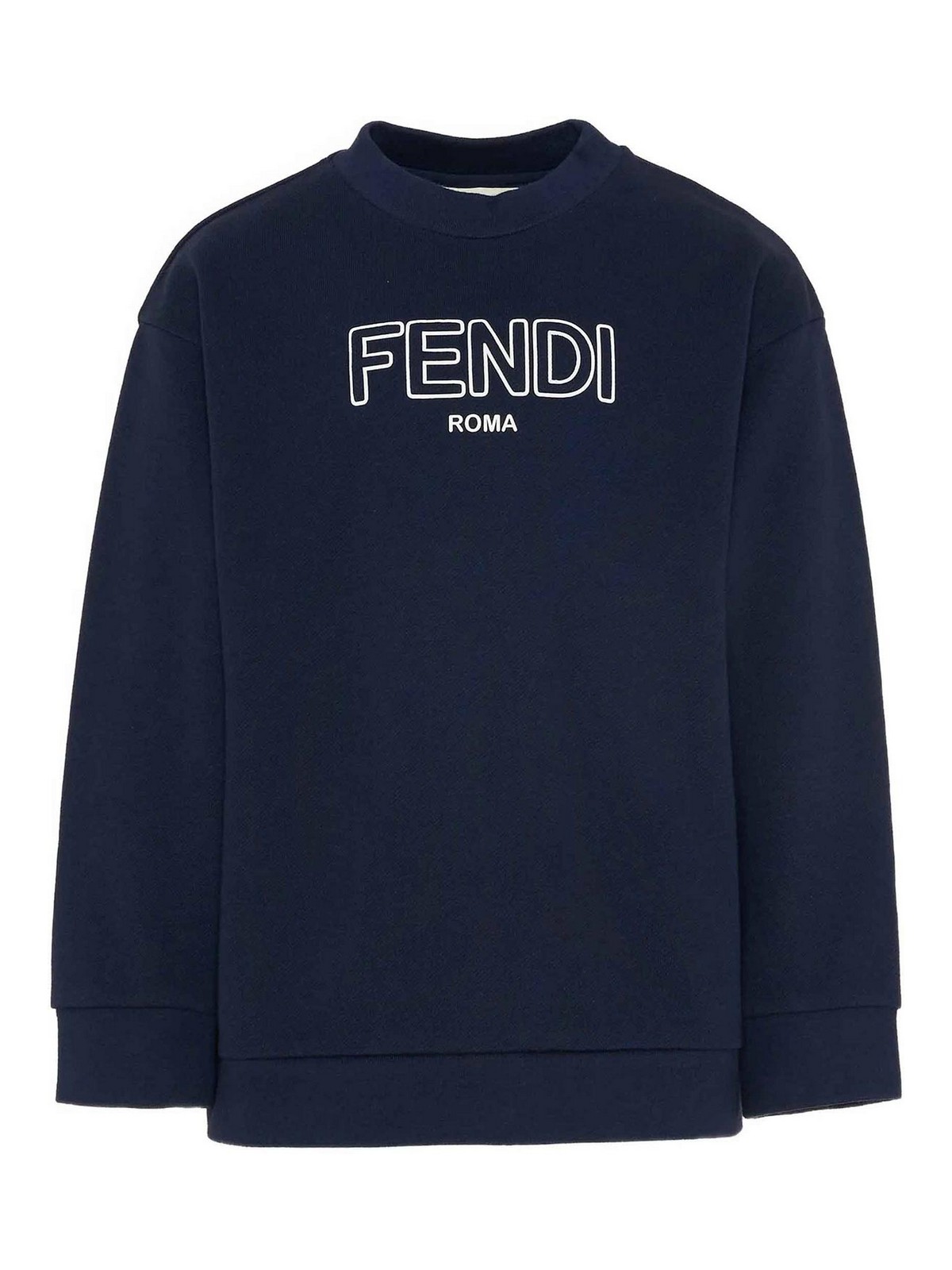 Fendi Jr Kids' Sweatshirt In Blue