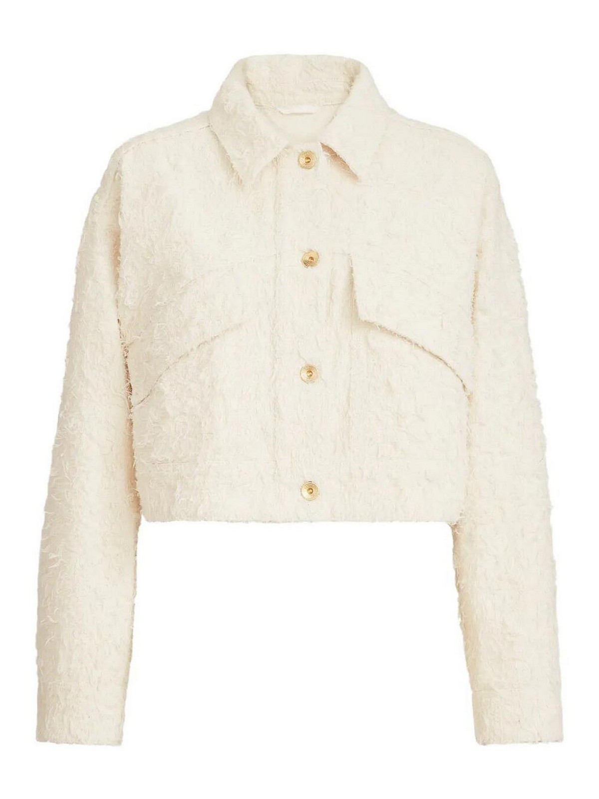 Brunello Cucinelli Denim Jacket In Sand