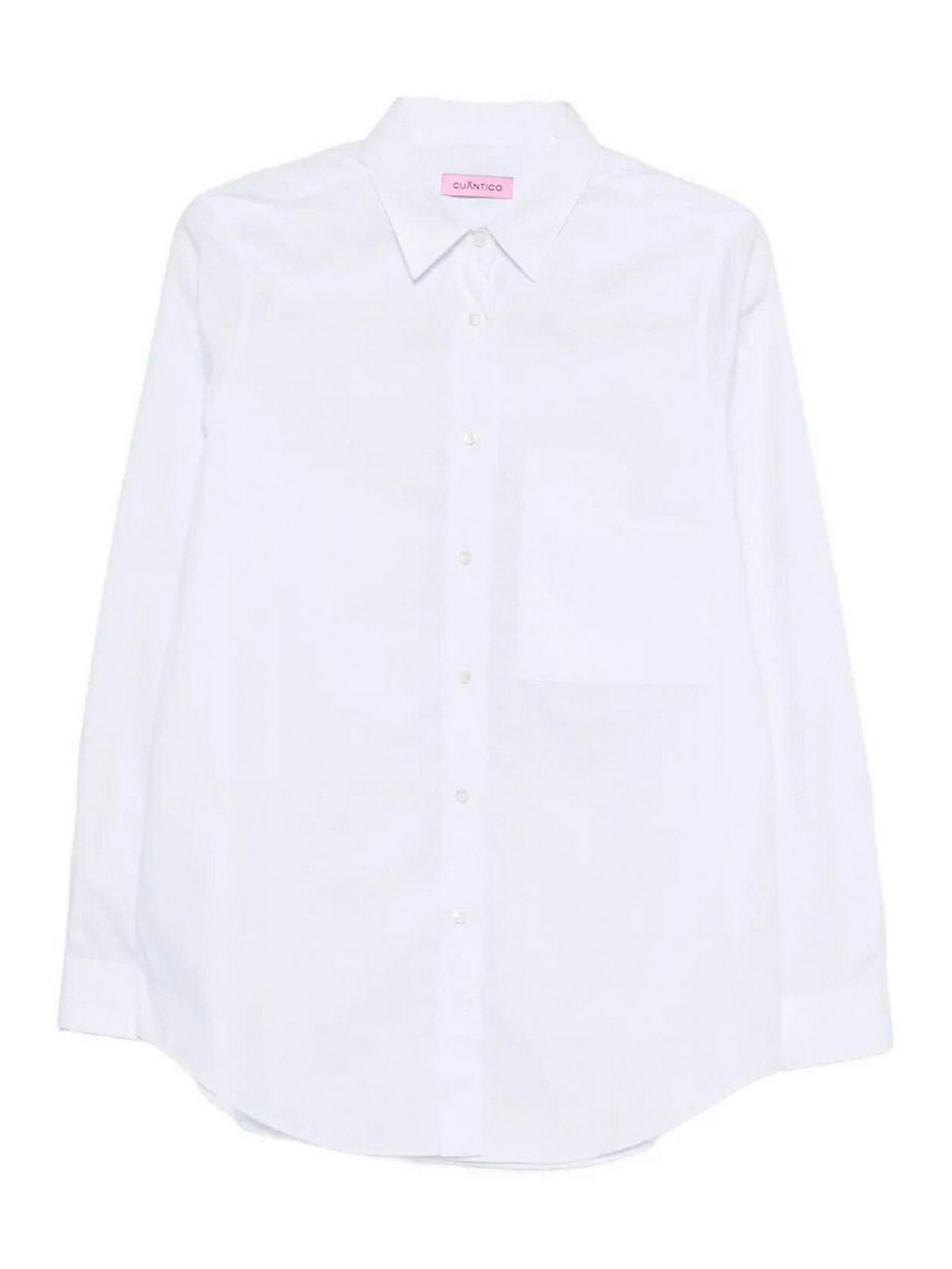 Cuantico Classic Shirt In White