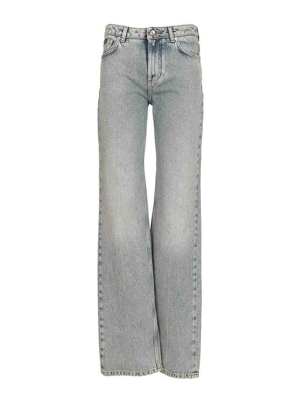 Jeans a gamba dritta