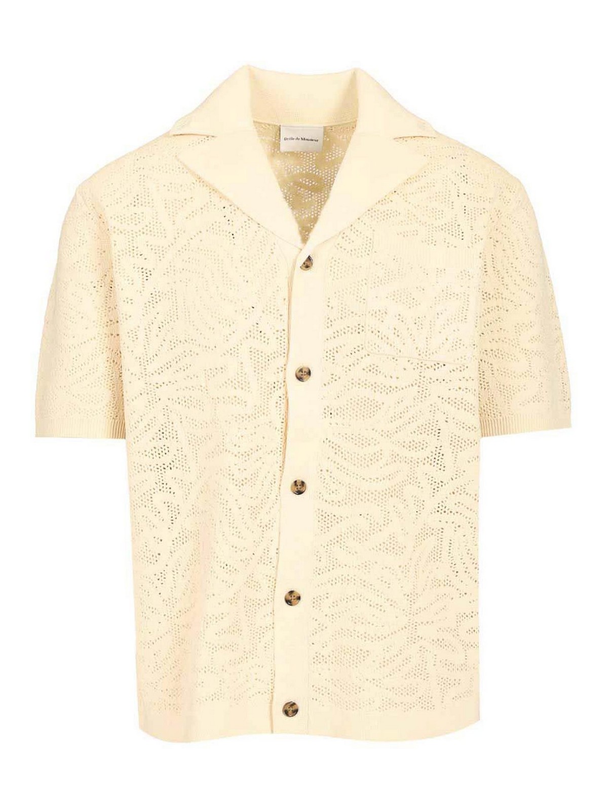 Camicia Maille Dentelle
