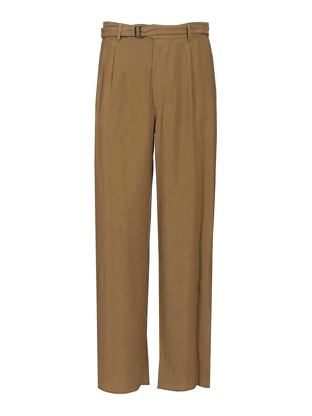 Pantaloni Sartoriali Con Pieghe