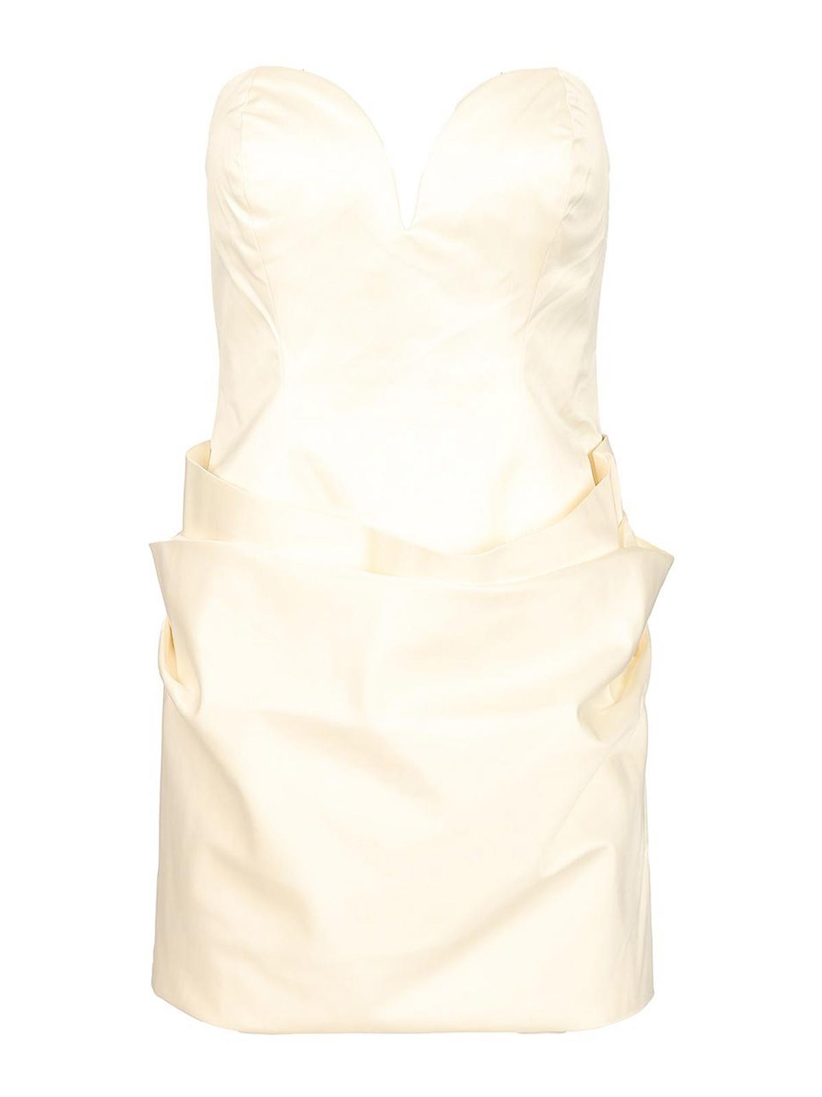 rotate white mini dress Rotate By Birger Christensen Bridal Silk Taffeta Mini Dress In White - 50%  Off
