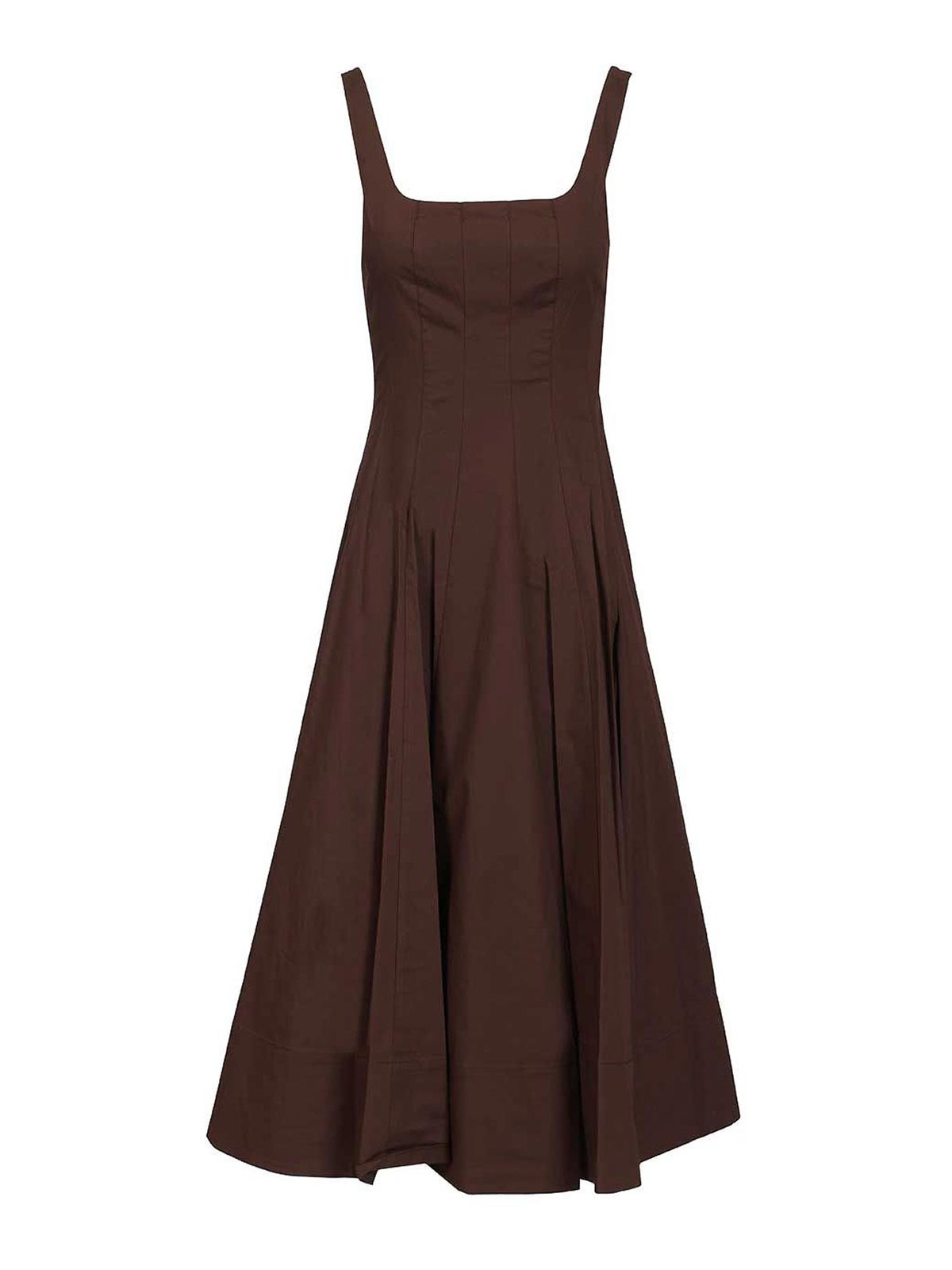 Vestito Wells In Popeline Di Cotone