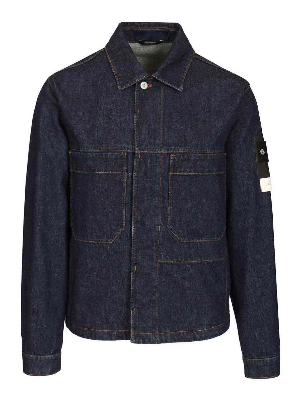 Giacca da coach in denim