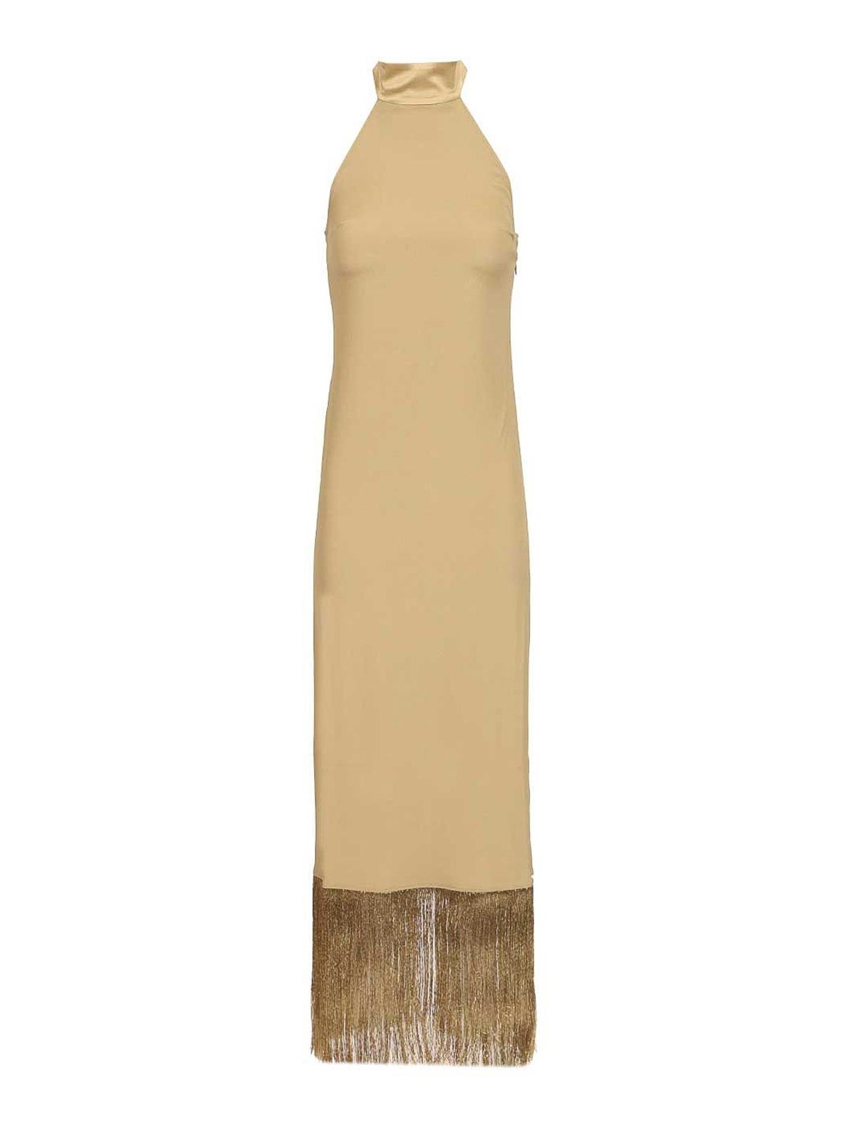 Taller Marmo Berlin Long Dress - Gold - Women|TMPS2616810 Taller Marmo Berlin Long Dress - Gold - Women|TMPS2616810