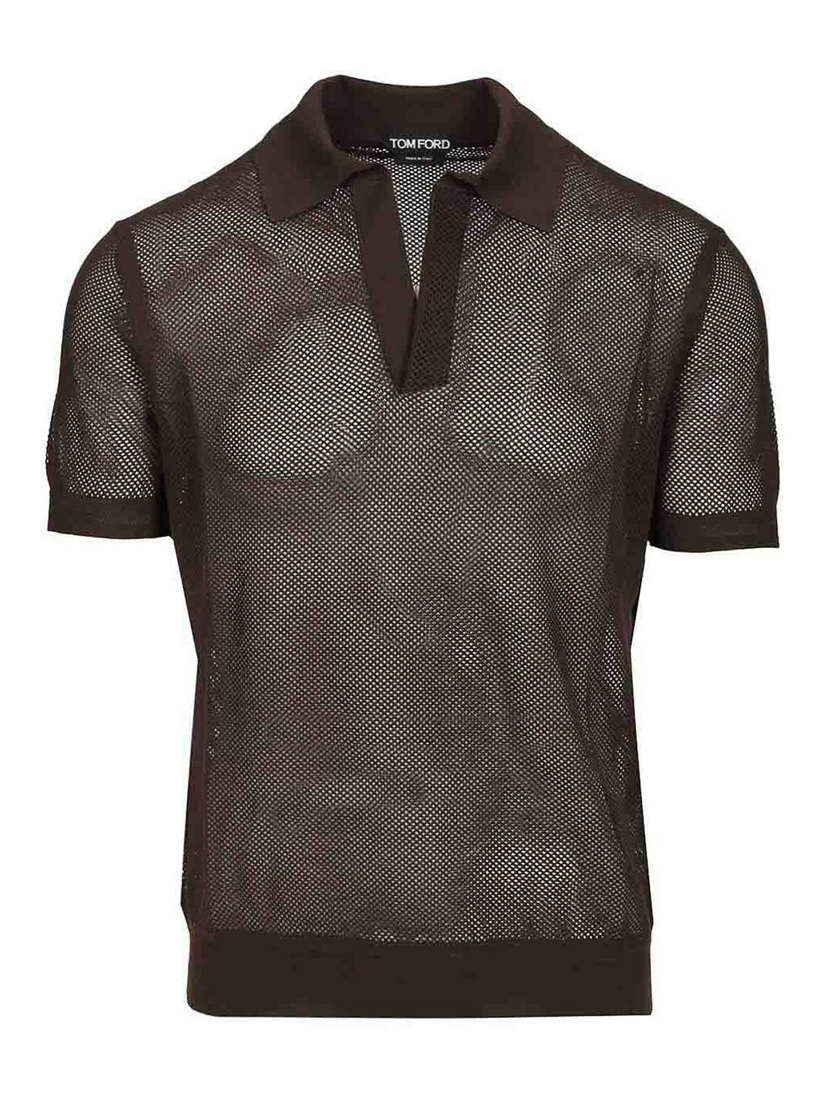 Tom Ford Polo lavorata a maglia