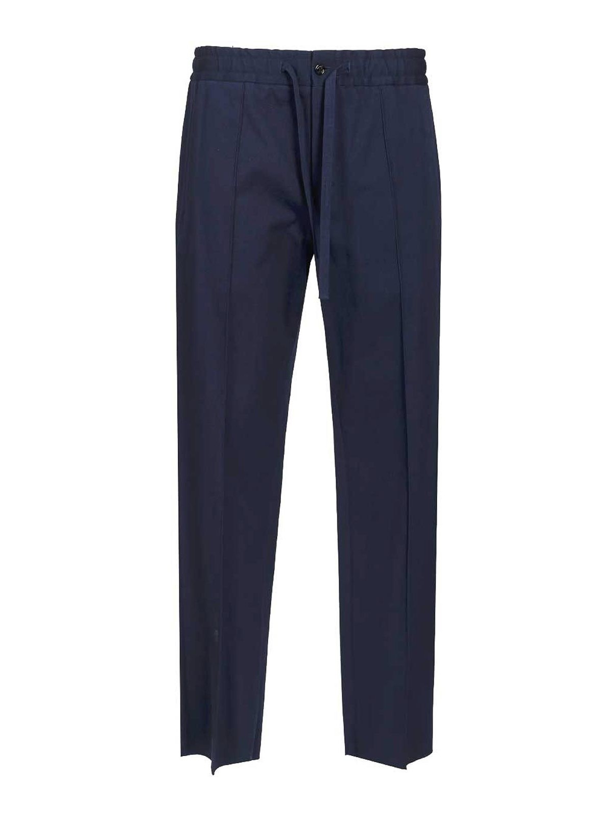 Pantaloni Classici Con Pieghe
