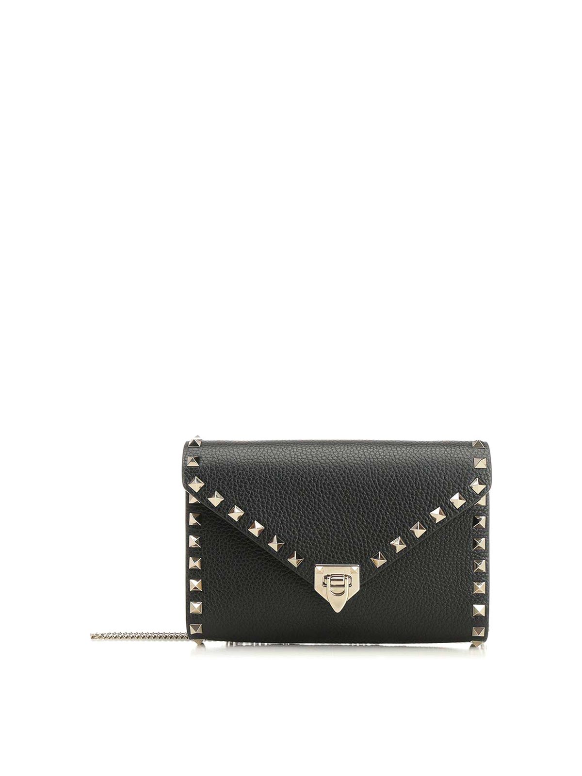 Valentino Garavani Mini Clutch In Black