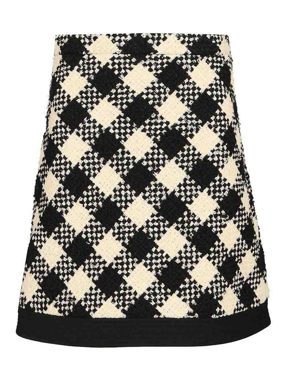 Valentino Garavani Gonna in tweed Damier
