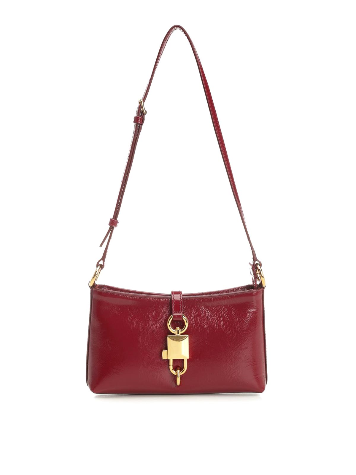 Dolce & Gabbana Lock Shoulder Bag - Dark Red|BB7891AZ00083028