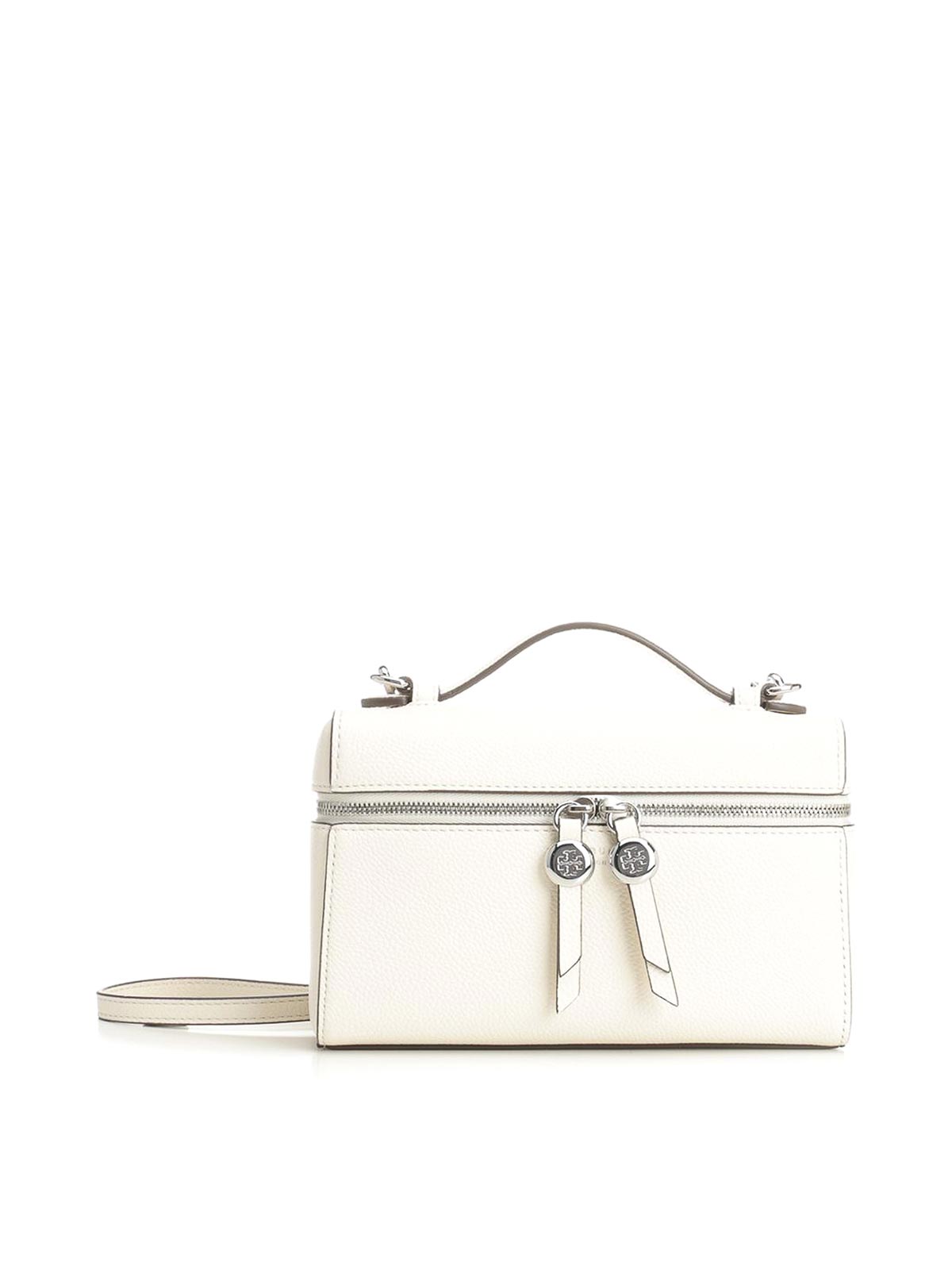 Tory Burch Romy Slim Top Handle In White