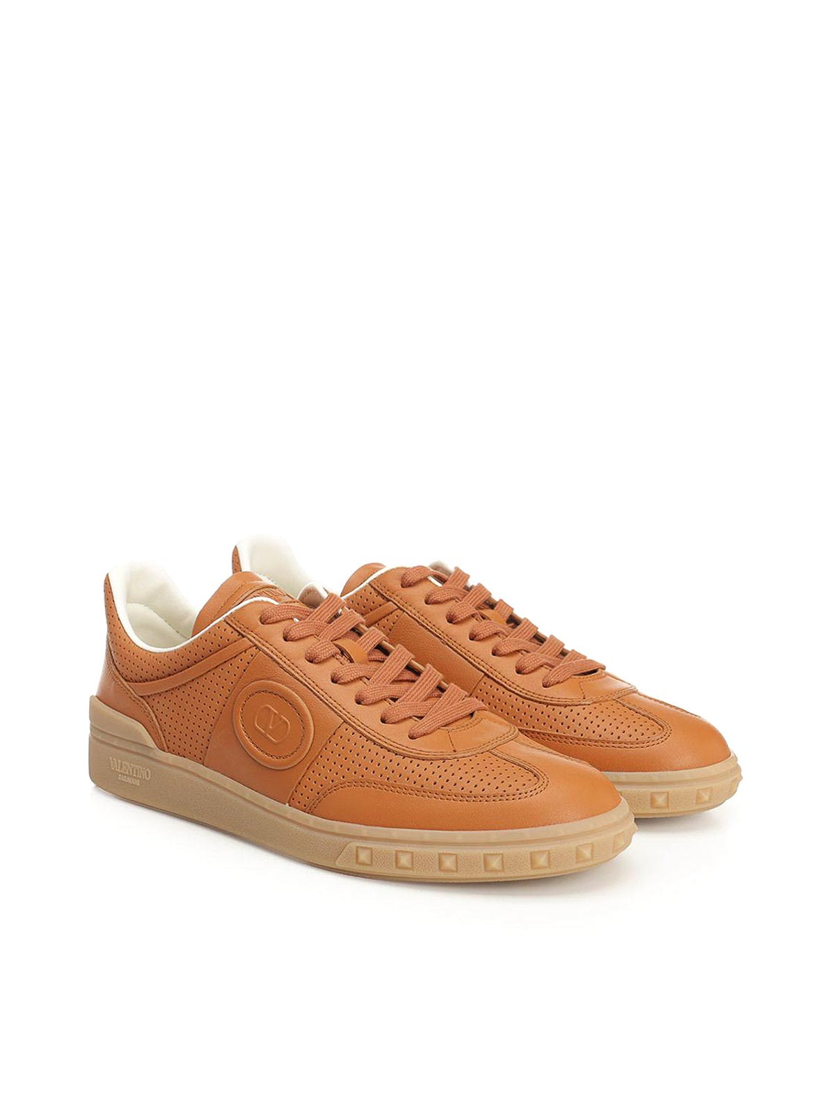 Valentino Garavani Upvillage Sneakers - Orange|8Y2S0H77TFTQSN