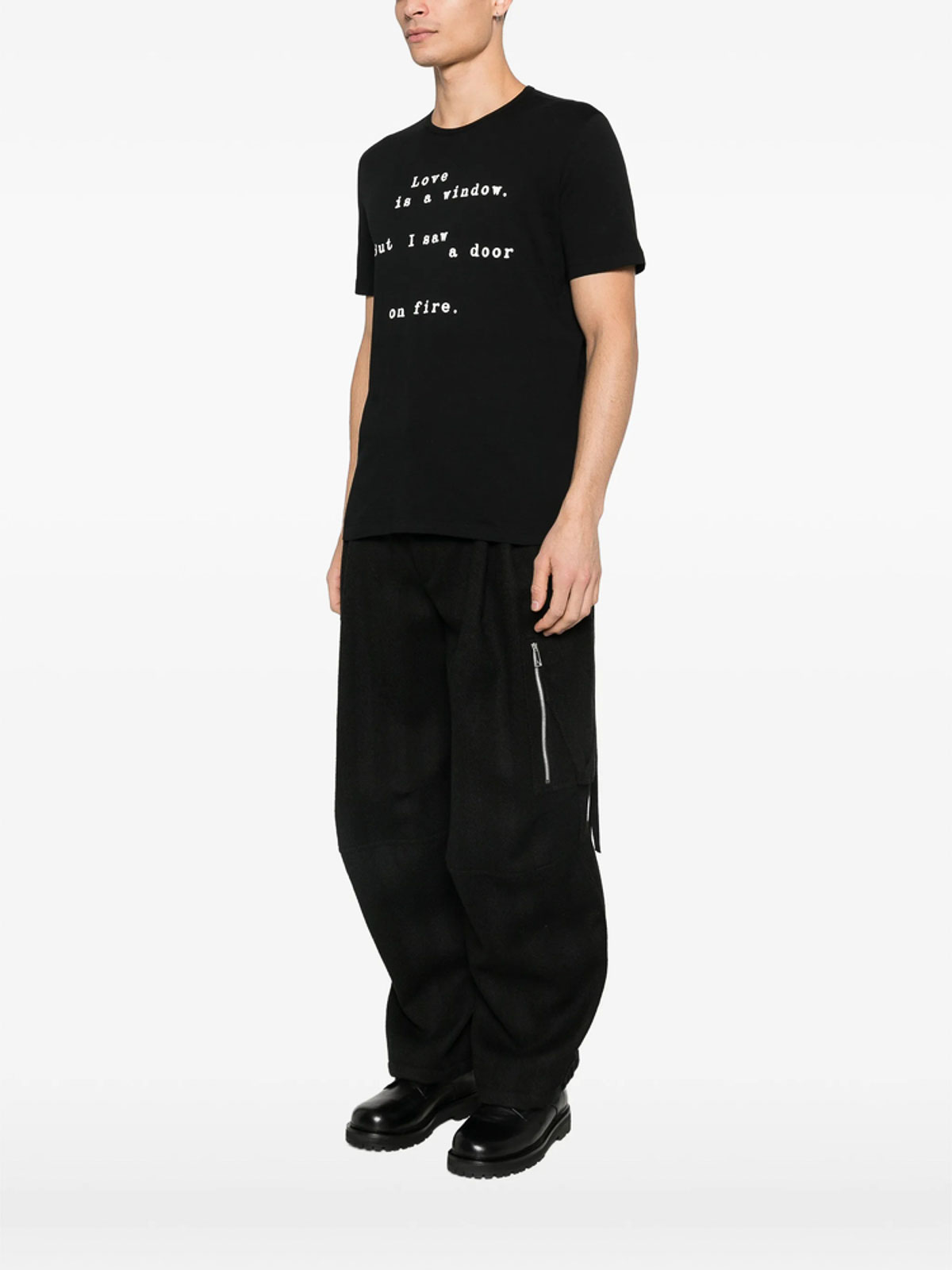 Ann Demeulemeester Tシャツ - 黒 - メンズ|B0013824FA206099