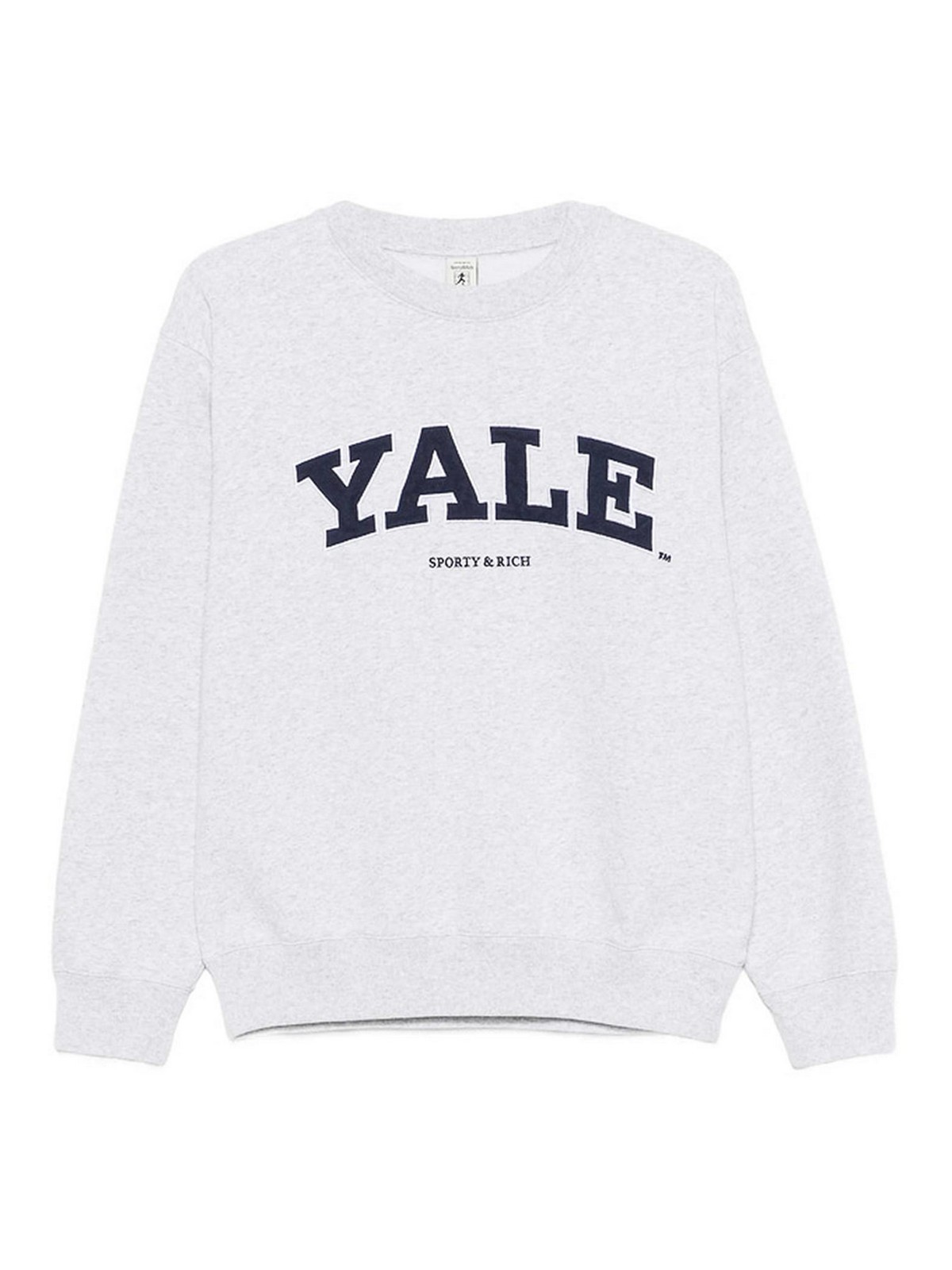 Sporty & Rich Letter Crewneck Sweatshirt
