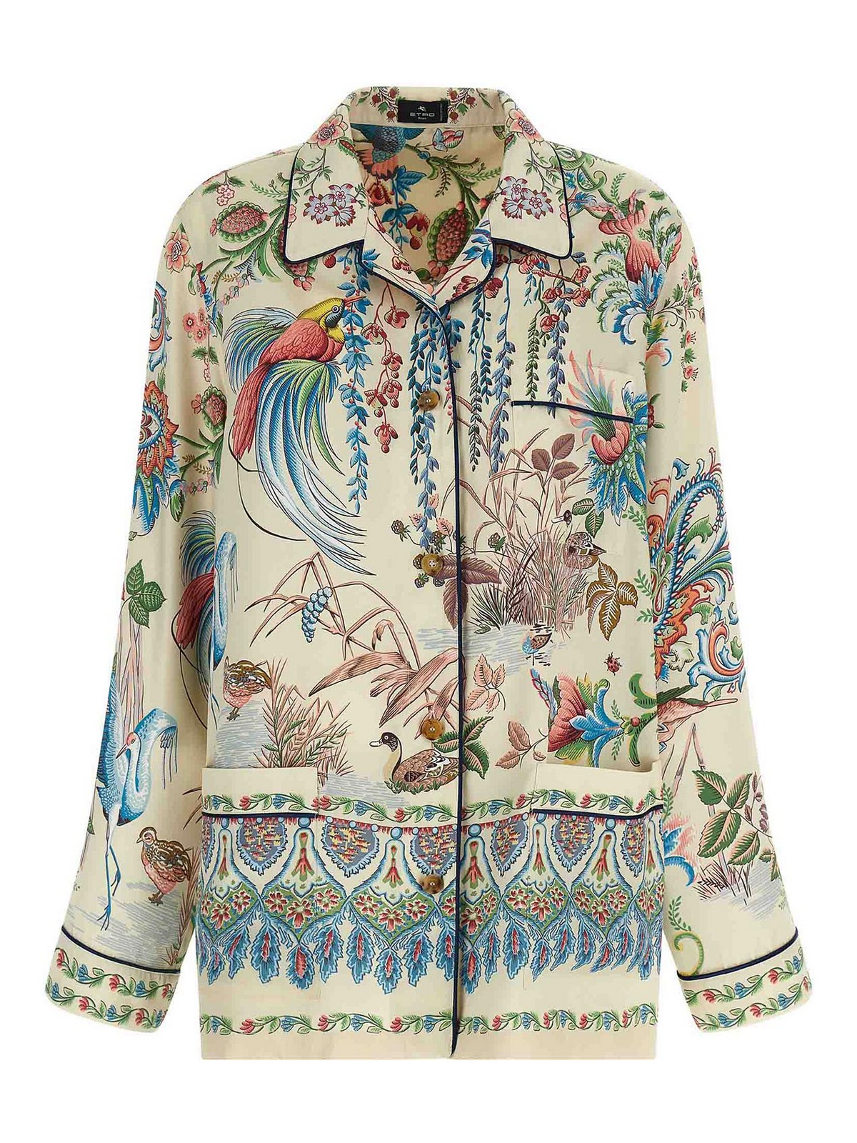 Etro Print Shirt In Multi
