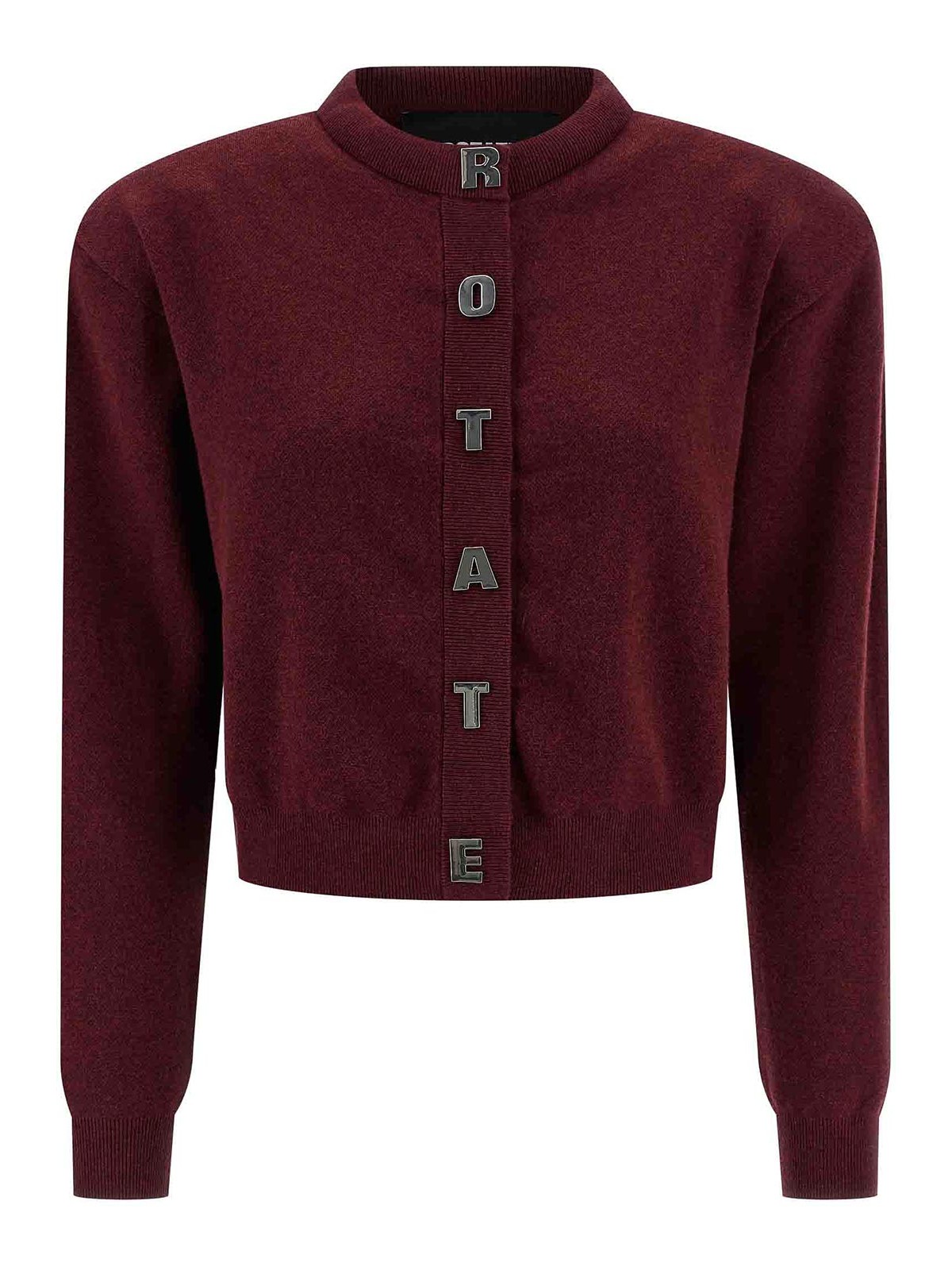 Rotate Birger Christensen Cardigan - Rouge Brun