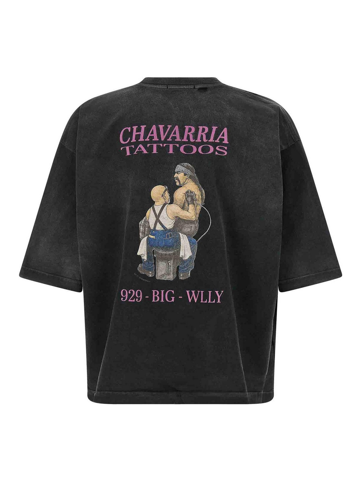 トップス WILLY CHAVARRIA SS BUFFALO WILLY SPORTS Willy Chavarria Willy Tattoo - Buffalo Tee T-Shirt|WCJSY0178001