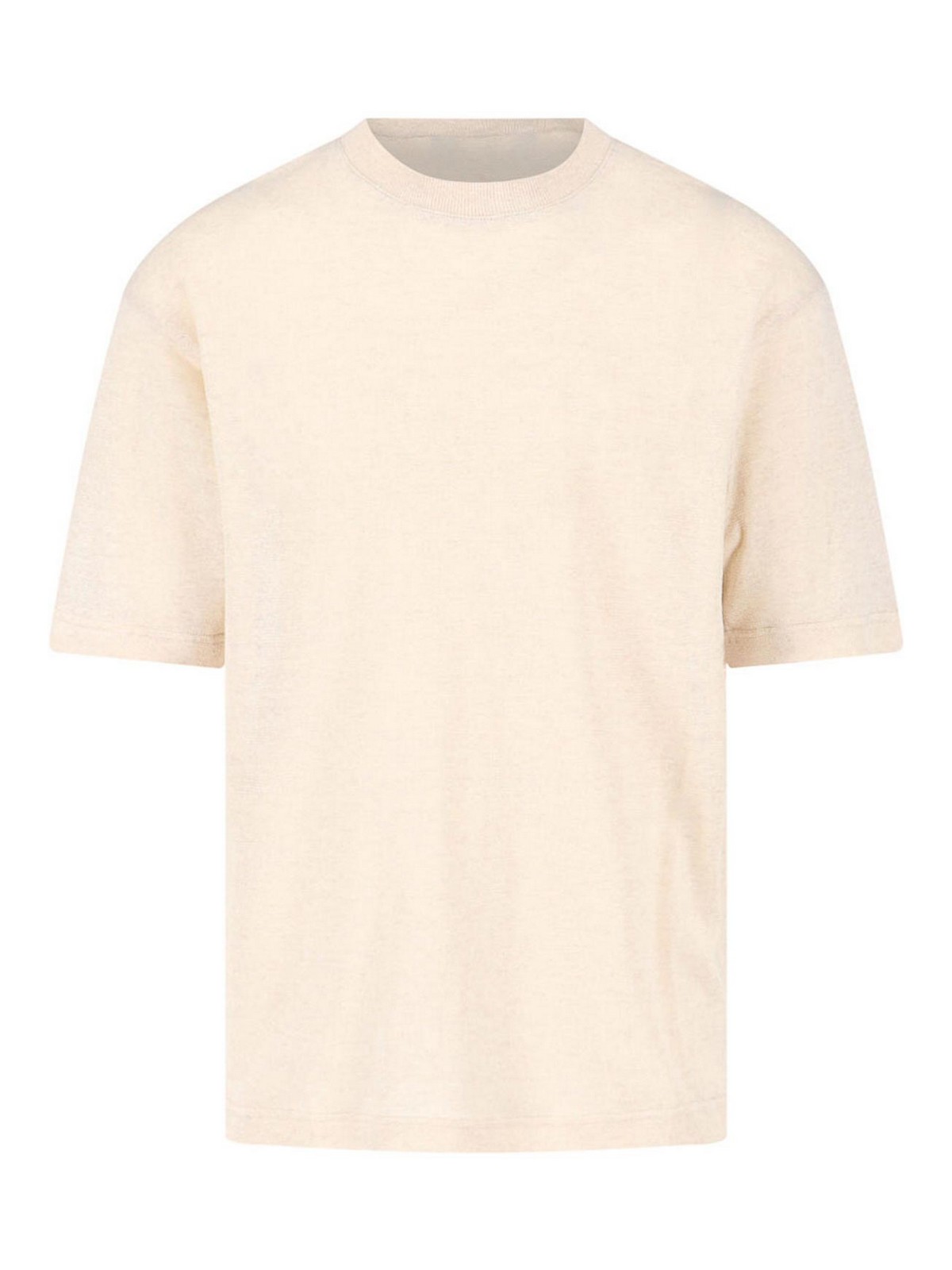 White Sand T-Shirt In Misto Lino