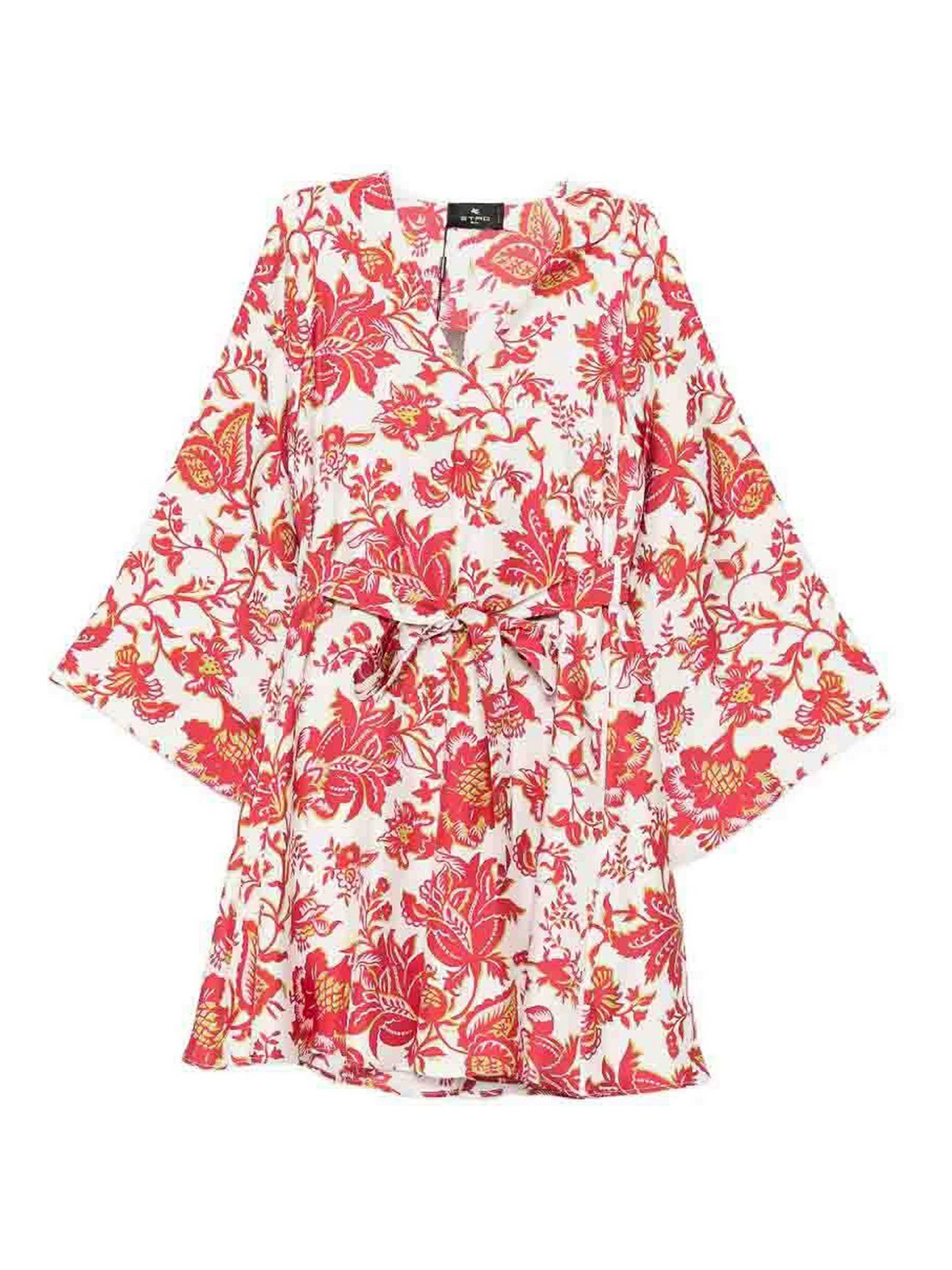 Etro Vestito mini-blouson con cintura