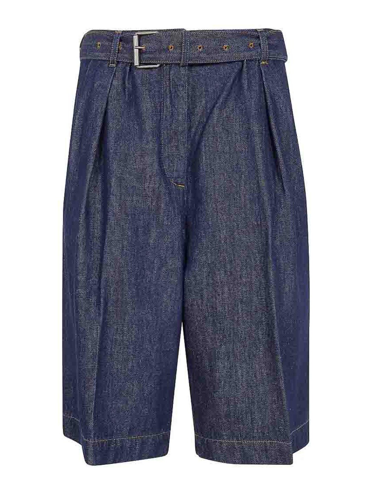 Dries Van Noten Shorts Con Cintura