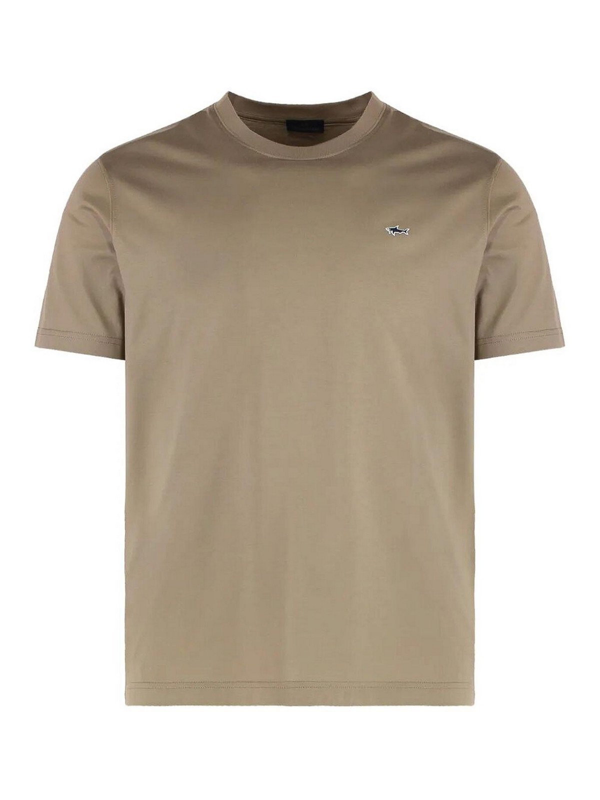 T-shirt con logo in cotone
