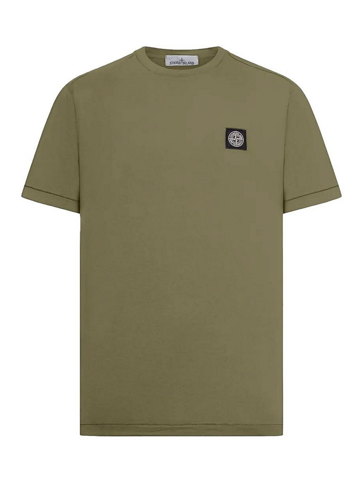 T-shirt slim fit in jersey di cotone