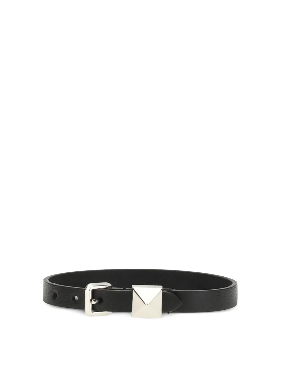 Bracciale in pelle Rockstud