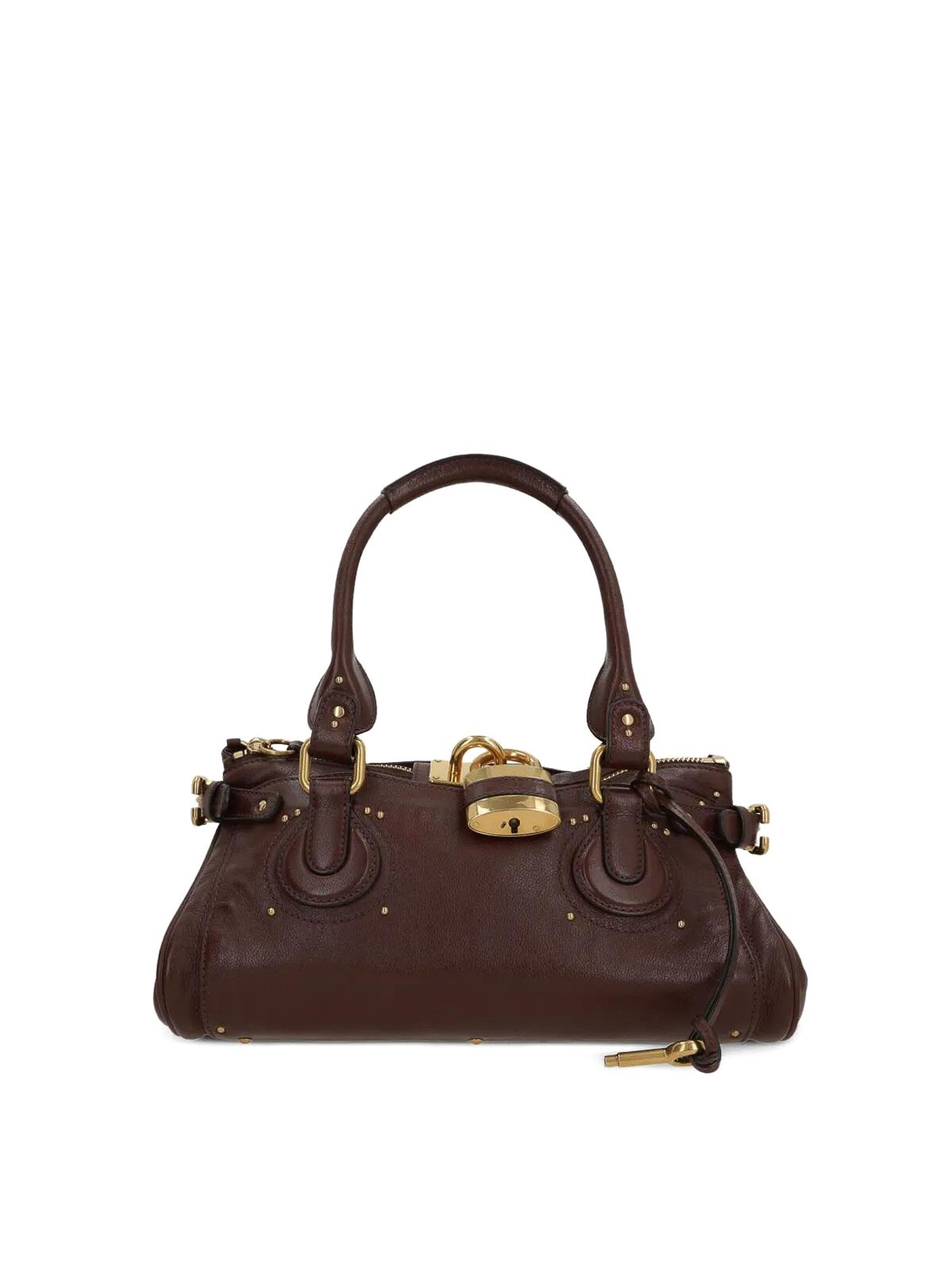 Chloe' Borsa Paddington In Pelle Granata