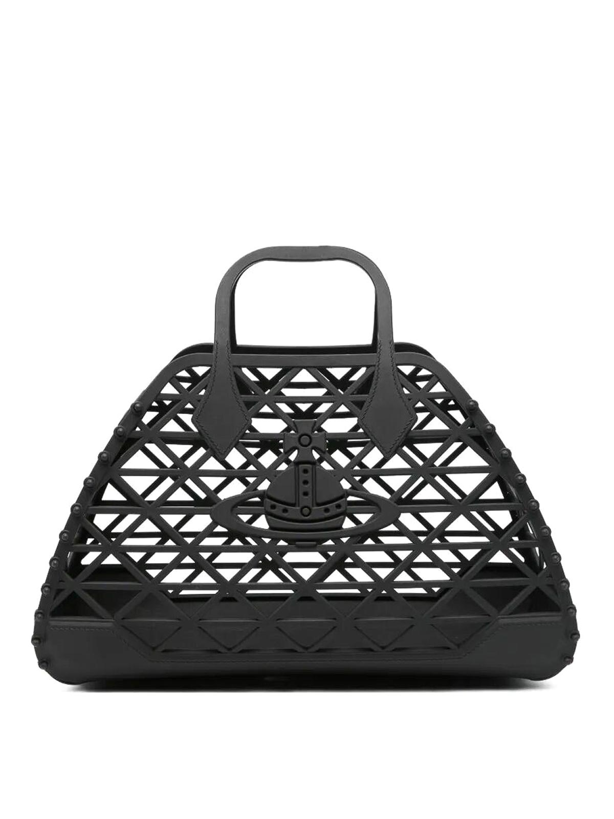 Borsa con finitura a rete X-Ray