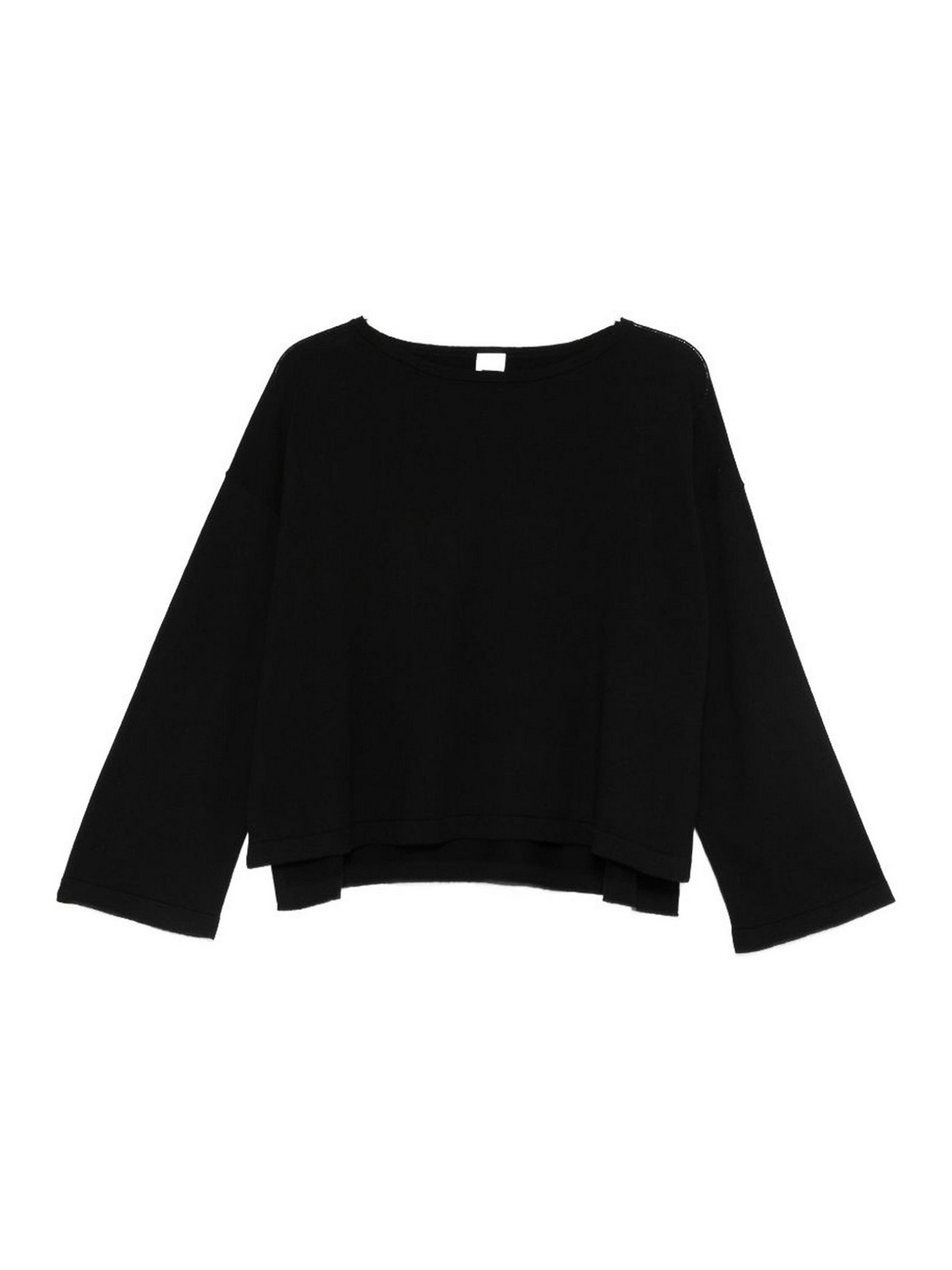 Maglia Girocollo In Cotone