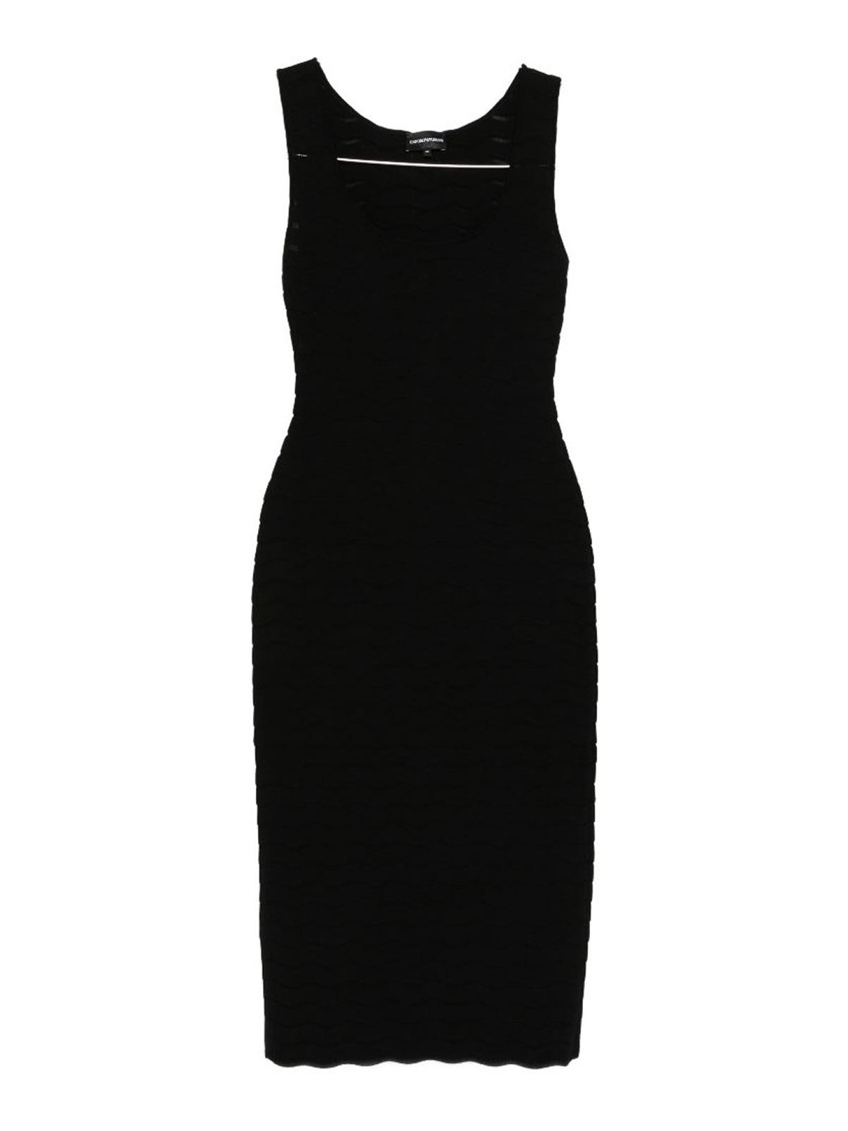Vestito midi senza maniche